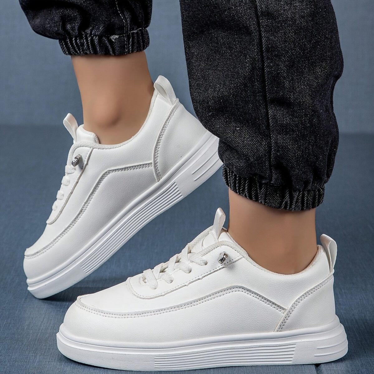 Stylish white CloudWalk sneakers for boys offering ultimate comfort and style Part of Newnesss latest collection
