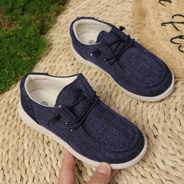 Newness Little Skipper Kids' Slip-Ons in [color] - stylish and comfortable slip-on shoes for kids, perfect for everyday wear.