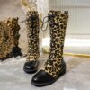 Newness Bloomsbury Floral Knee High Boots Elevate your style with these stunning floral knee high boots perfect for any occasion
