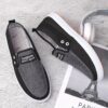Newness Effortless Style Casual Slip On Loafers in breathable fabric with a comfortable PU sole perfect for all day wear