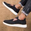 Newness Metropolitan Mens Fabric Loafers Comfortable and stylish loafers for the modern man