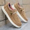 Newness Mens Canvas Loafers Effortless style for any occasion Breathable lightweight canvas loafers in a versatile design
