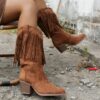 Newness Desert Bloom Cowboy Boots Elevate your style with these stunning handcrafted boots featuring intricate detailing and a comfortable fit Perfect for adding a touch of western flair to any outfit