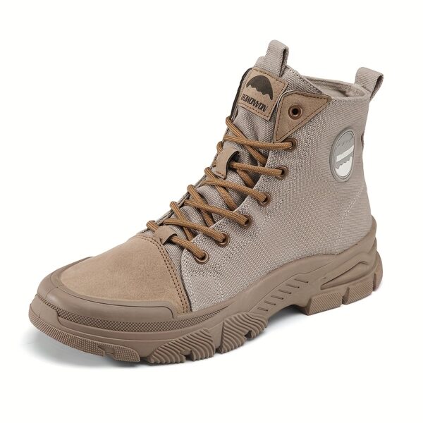 Newness Apex Men's High-Top Boots: Durable, breathable, high-top boots, perfect for any adventure. Showcasing superior craftsmanship and style.