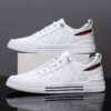 KOONEXY Metro Mens White Loafers Breathable durable and stylish loafers perfect for any occasion