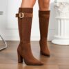 Newness Autumn Nights Plus Size Boots Elevate your fall and winter style with these chic comfortable and perfectly sized boots