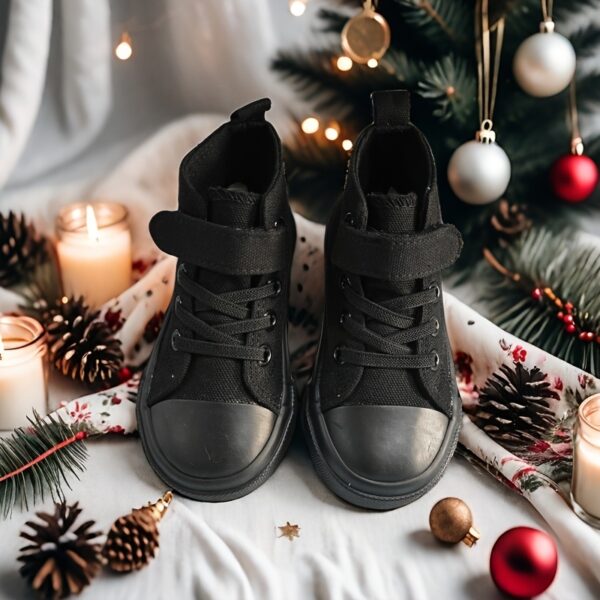Adorable Little Wanderer Canvas Sneakers by Newness perfect for kids of all ages Stylish and comfortable for any season or occasion