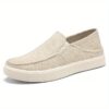 Newness Mens Fabric Loafers Breathable lightweight and effortlessly stylish loafers for any occasion