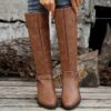 Stylish Newness Seraphina knee high boots perfect for winter Elevate your look with these elegant boots