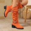 Newness Metropolitan Buckle Ankle Boots Stylish and comfortable buckle ankle boots perfect for elevating your everyday style