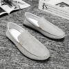 Newness Metropolitan Mens Canvas Loafers Comfortable and stylish canvas loafers for men perfect for elevating any casual outfit