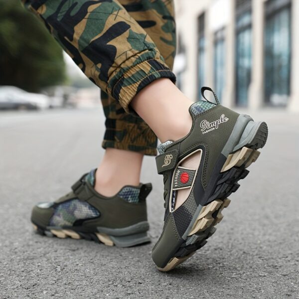 Stylish and comfortable Stealth Camo Kids' sneakers in camouflage print, perfect for boys and girls. Newness kids' shoe collection.