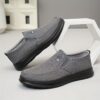 Newness Metropolitan Grey Fabric Loafers Breathable lightweight grey loafers with a stylish textured fabric upper and durable PU sole perfect for all day comfort