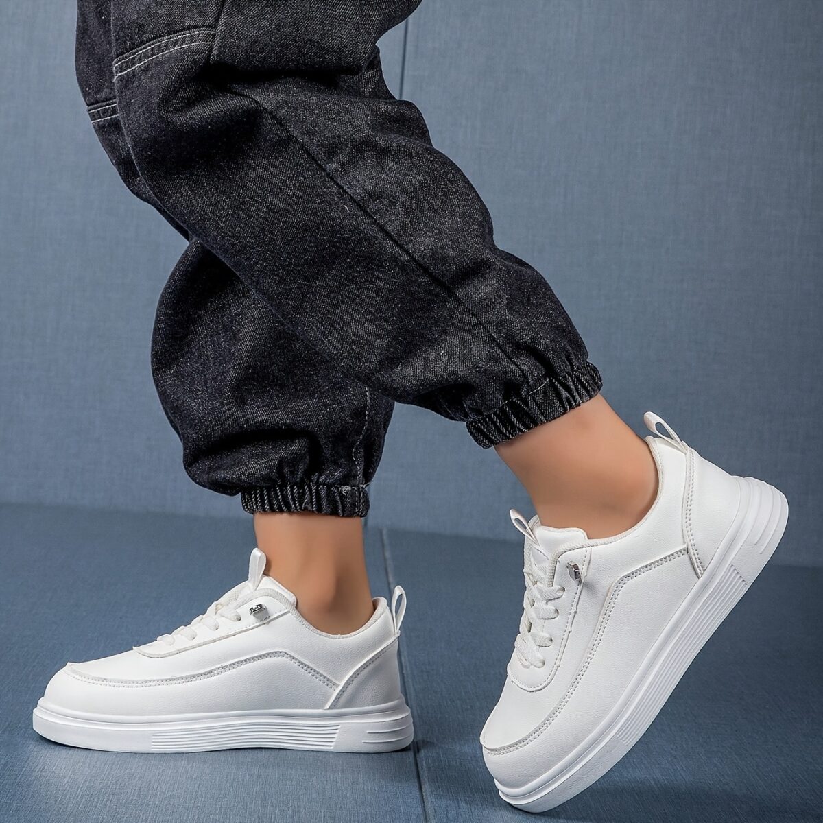 Stylish white CloudWalk sneakers for boys offering ultimate comfort and style Part of Newnesss latest collection