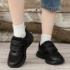 Stylish Spider Web Kids Slip Ons by Newness   Breathable durable and perfect for all day wear