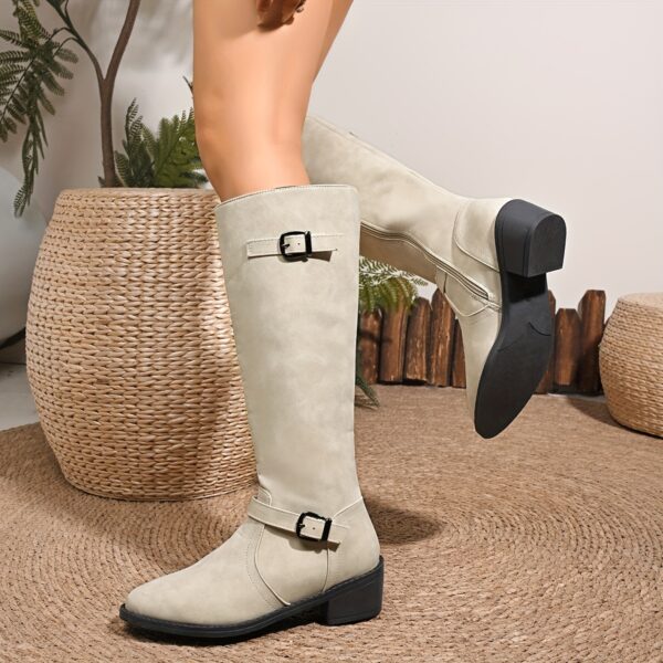 Newness Urban Edge Chunky Ankle Boots: Elevate your style with these versatile boots, perfect for any occasion. Showcasing a chunky sole and ankle height.