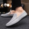 Newness Metropolitan Mens Canvas Loafers Comfortable and stylish canvas loafers for men perfect for elevating any casual outfit