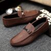 Dubai Nights Mens PU Loafers Sophisticated black PU leather loafers perfect for any occasion Timeless style from Newness