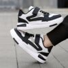 Newness Striped Panel Boys Sneakers   Stylish and comfortable sneakers for boys featuring a unique striped panel design