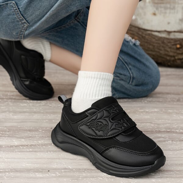 Stylish Spider Web Kids Slip Ons by Newness   Breathable durable and perfect for all day wear