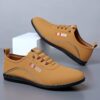 Newness Dubai Tan Mens Slip On Loafers Elevate your style with these comfortable and versatile loafers perfect for any occasion