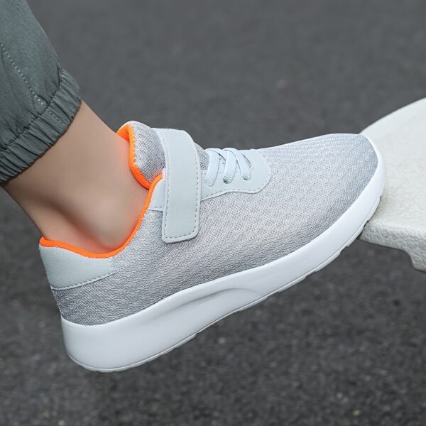 Stylish blue Velocity Boys Mesh Shoes from Newness perfect for active boys Lightweight and breathable mesh upper