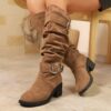 Newness Metropolitan Buckle Ankle Boots Stylish and comfortable buckle ankle boots perfect for elevating your everyday style