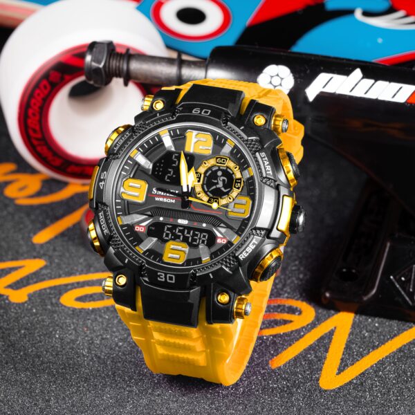 Newness Apex Men's Sports Watch: Durable, stylish, and feature-packed timepiece for the active man.