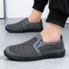 Newness Mens Mesh Walking Shoes Breathable stylish and durable walking shoes for men perfect for everyday wear