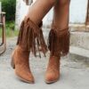 Newness Desert Bloom Cowboy Boots Elevate your style with these stunning handcrafted boots featuring intricate detailing and a comfortable fit Perfect for adding a touch of western flair to any outfit