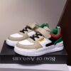 Stylish boys Colorblock Stripe Sneakers by Newness perfect for active kids Featuring a vibrant colorblock design and comfortable striped detailing
