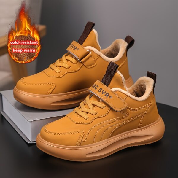Newness Active Play Boys' Striped Sneakers: Stylish and comfortable striped sneakers, perfect for school and play.