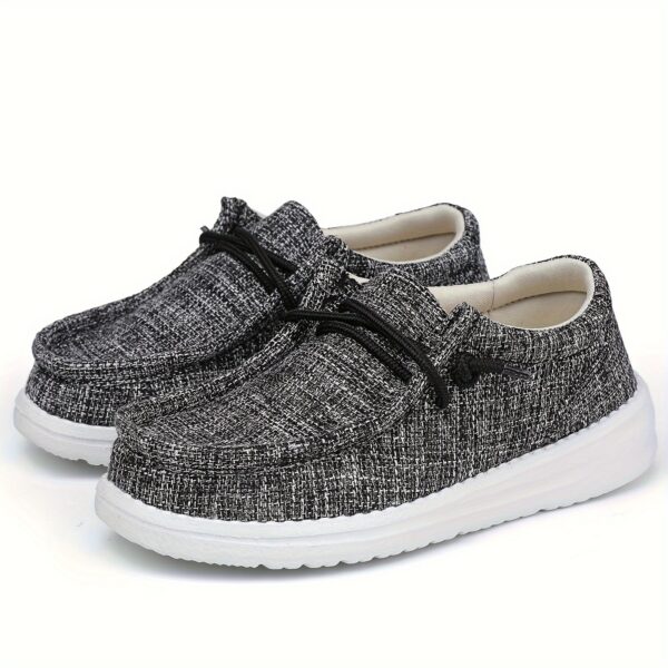 Newness Playful Prints Kids Canvas Sneakers - Stylish and comfortable canvas sneakers perfect for everyday wear, in a playful print design.