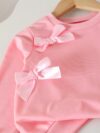 Adorable Pastel Dreams Girls Bow Set in pastel colors perfect for back to school or special occasions