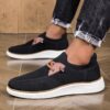 Newness Metropolitan Mens Fabric Loafers Comfortable and stylish loafers for the modern man