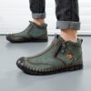 Newness Metropolitan Mens Zipper Loafers Classic microfiber loafers with a zipper detail offering comfort and style for all seasons