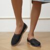 Newness Mens Slip On Sneakers Breathable mesh lightweight design effortlessly stylish for everyday wear