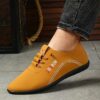 Newness Dubai Tan Mens Slip On Loafers Elevate your style with these comfortable and versatile loafers perfect for any occasion