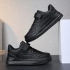 Stylish and breathable blue and white striped mesh sneakers for boys perfect for casual wear or running