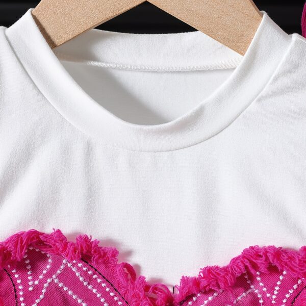 Stylish ombre pants set in sunset hues for girls, perfect for summer. Trendy kids' fashion from Newness.