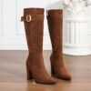 Newness Autumn Nights Plus Size Boots Elevate your fall and winter style with these chic comfortable and perfectly sized boots