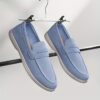 Newness Mens Effortless Style Slip On Loafers Comfortable and stylish loafers perfect for everyday wear High quality leather easy slip on design