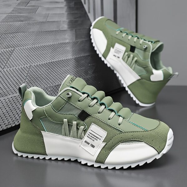 Stylish Zhenyuezu Urban Explorer Unisex Sneakers, perfect for any occasion. High-quality, comfortable design in versatile color.