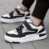 Newness Striped Panel Boys Sneakers   Stylish and comfortable sneakers for boys featuring a unique striped panel design