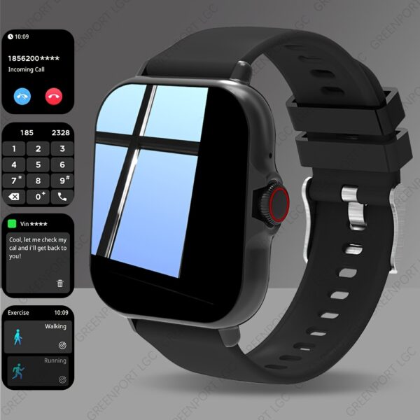 Newness Metropolitan Smart Watch: Sleek design, smart features, and seamless connectivity. Elevate your style.