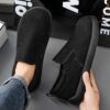 Newness Metropolitan Mens Casual Loafers in breathable fabric with a PVC sole round toe and slip on design Perfect for all season comfort and style