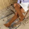 Stylish embroidered cowboy boots from Newness perfect for adding a touch of western flair to any outfit