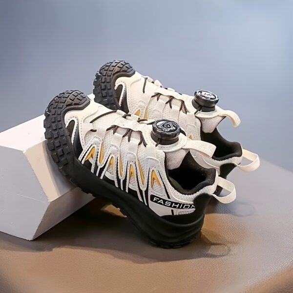 Stylish and comfortable Velocity Boys' Sneakers in multiple colors, perfect for any occasion. Showcasing the sneaker's design details and fit.