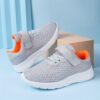 Stylish blue Velocity Boys Mesh Shoes from Newness perfect for active boys Lightweight and breathable mesh upper