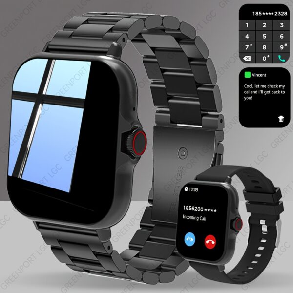 Newness Metropolitan Smart Watch: Sleek design, smart features, and seamless connectivity. Elevate your style.